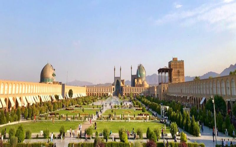 imam square view isfahan